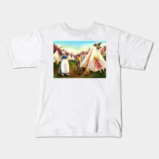 Ma Parker And The Children Kids T-Shirt